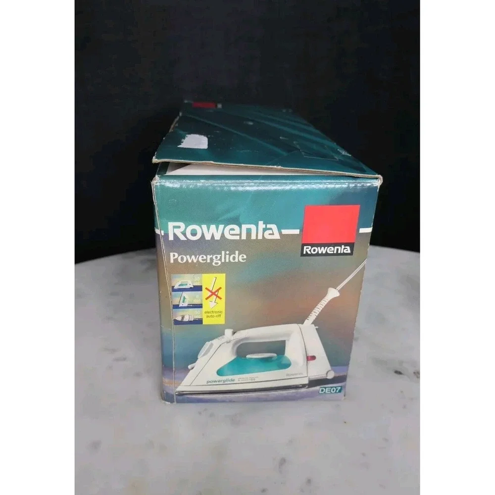 Rowenta Powerglide DE-07 Steam nd Dry Iron Open Box AutoOff Vertical Steam